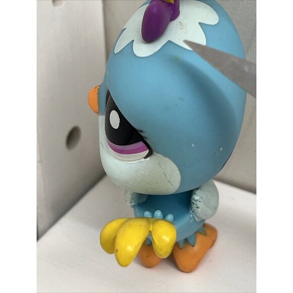 Littlest Pet Shop Australian Blue Quail #2462 LPS Hasbro RETIRED - Picture 6 of 10